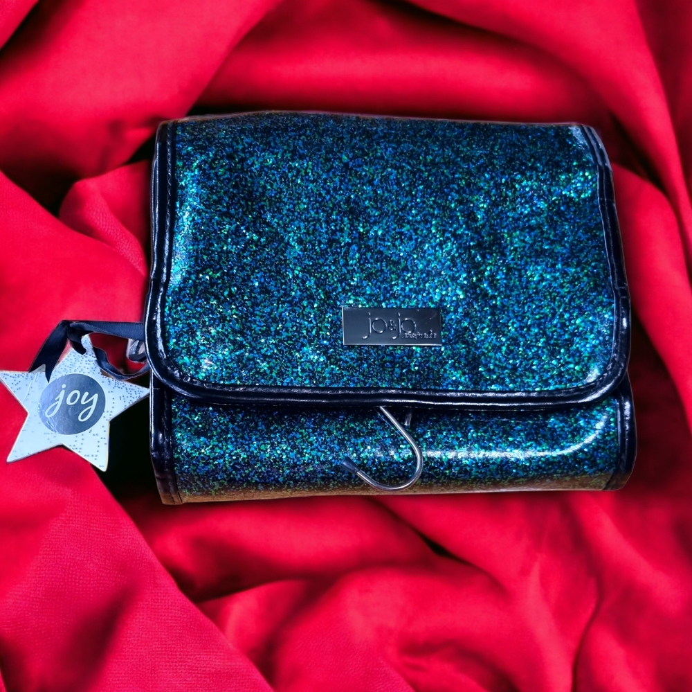 🌟FREE ADD-ON🌟 Jo & Jo Australia Glitter Tri-Fold Cosmetic Bag